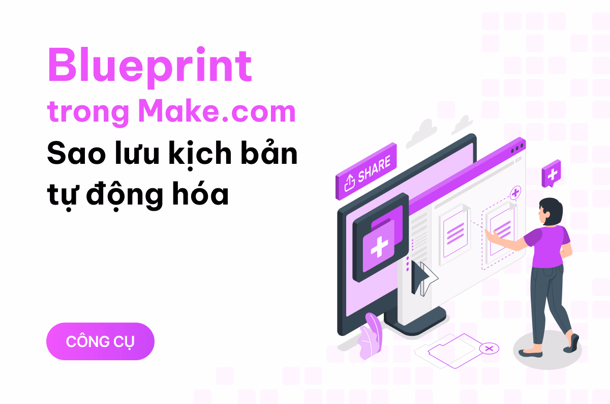 Tìm hiểu Blueprint trong Make.com: Bí quyết giúp sao lưu kịch bản tự động hóa